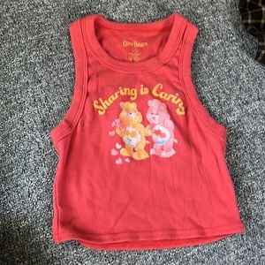 care bare cropped tank